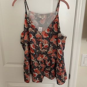 LOFT Summer top NWT XL